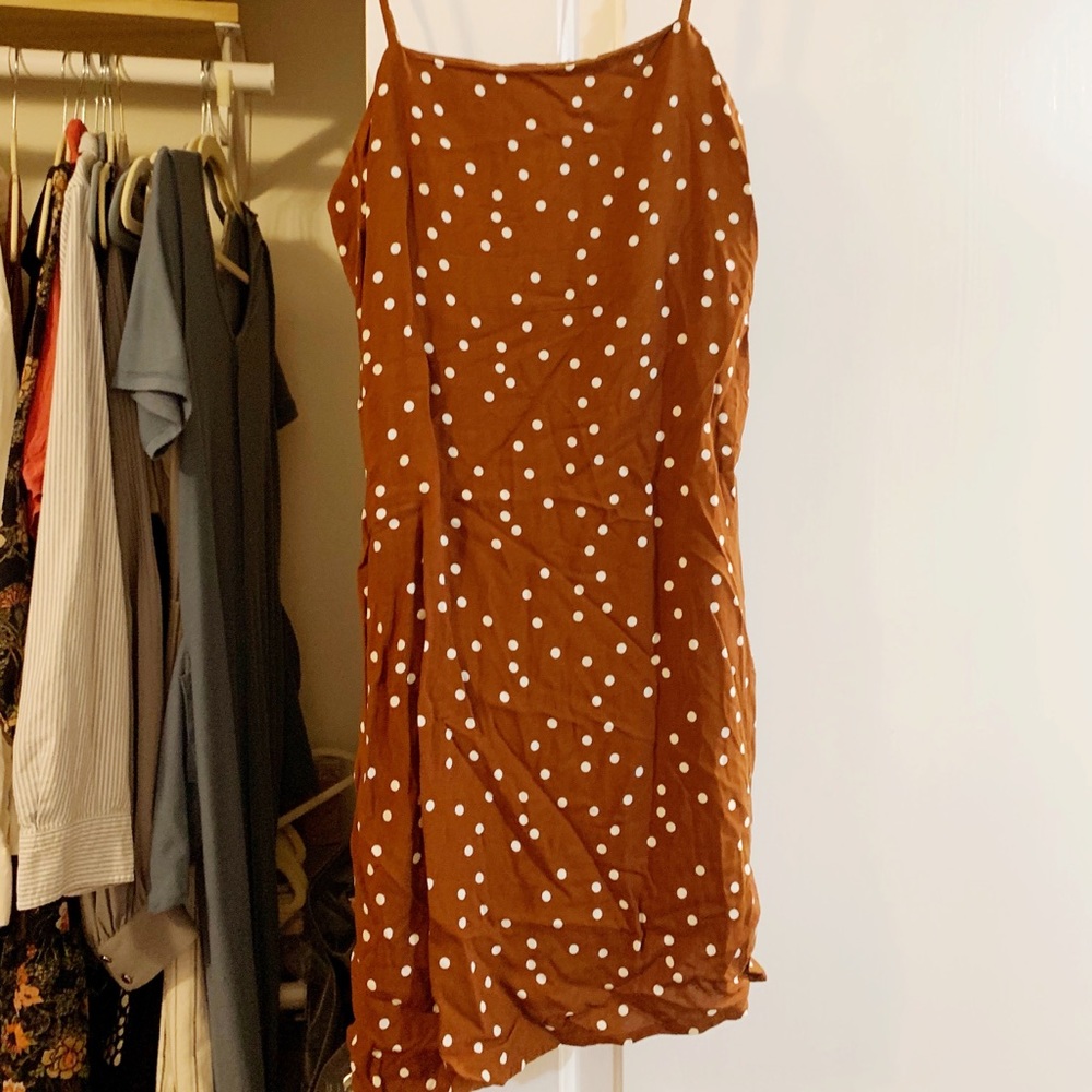 Polka Dot Mini Dress